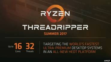 AMD Ryzen 9 'Threadripper' mit 16 Kernen und 32 Threads