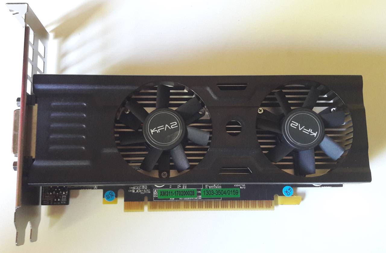 KFA2 GeForce GTX 1050TI OC  Bild © PCMasters.de