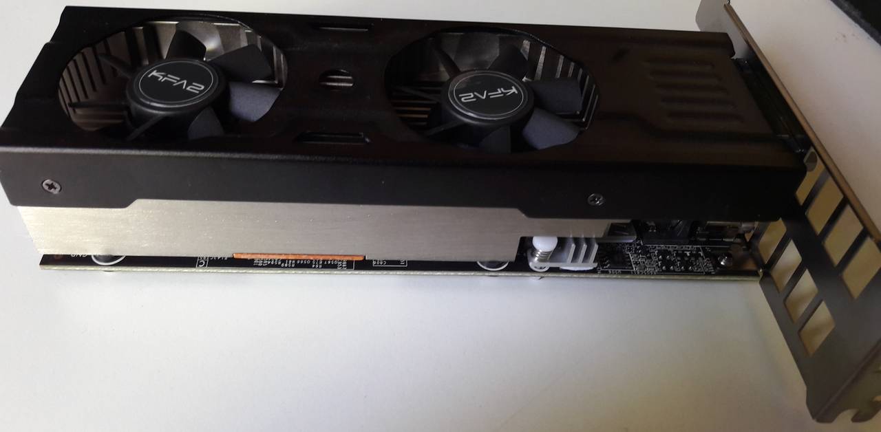 KFA2 GeForce GTX 1050TI OC  Bild © PCMasters.de