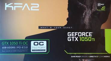KFA2 GeForce GTX 1050TI OC OVP