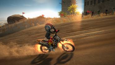 Motocross Madness Avatar in der Wüste