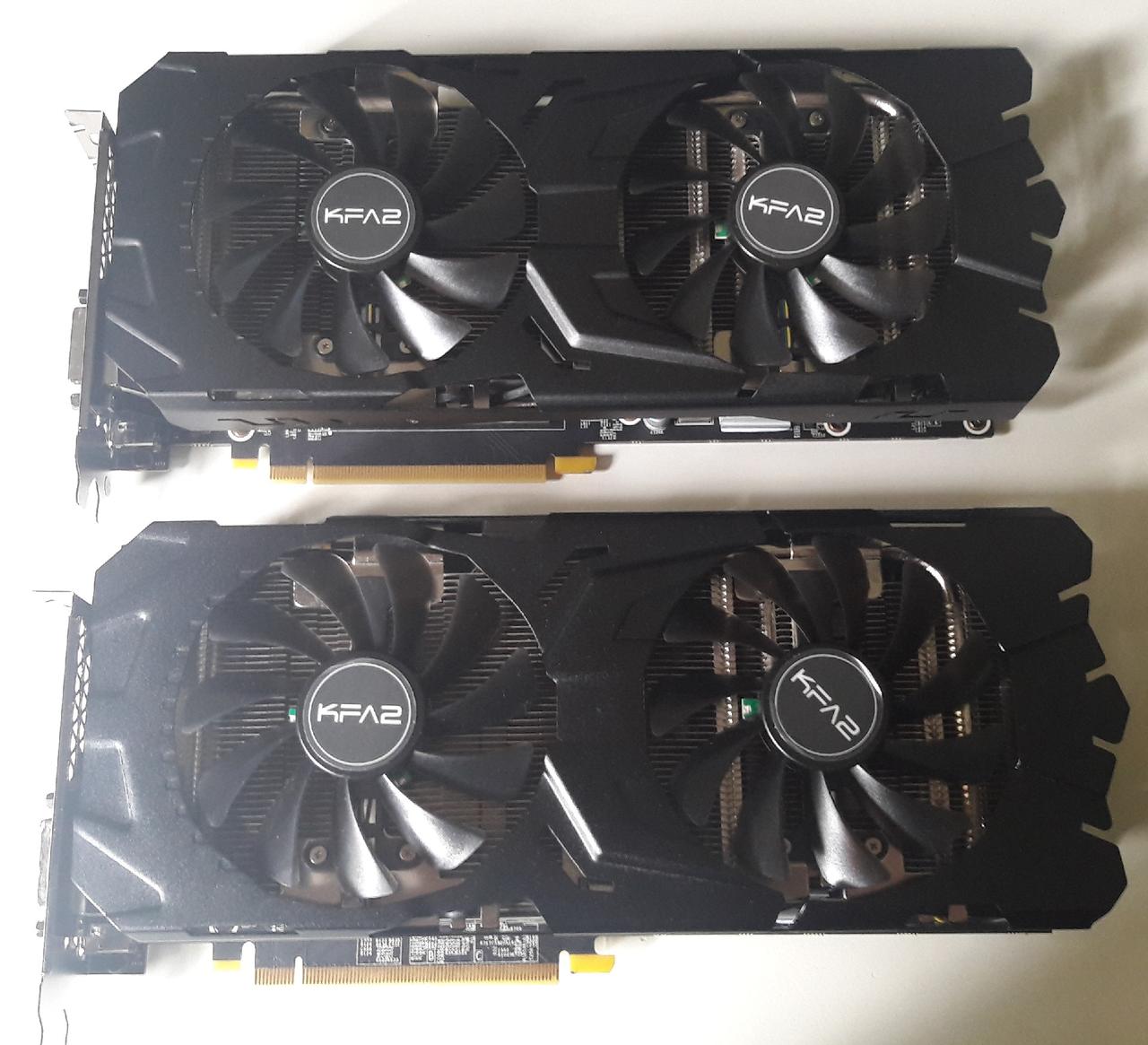 KFA2 GeForce GTX 1080 EXOC vs 1070  Bild © PCMasters.de