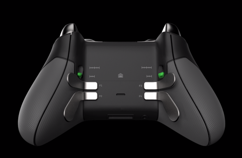 Xbox One Elite Controller Unterseite
