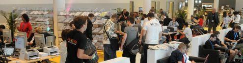 Pressezentrum Gamescom  Bild © Koelnmesse