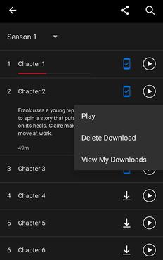 Netflix App Screenshot
