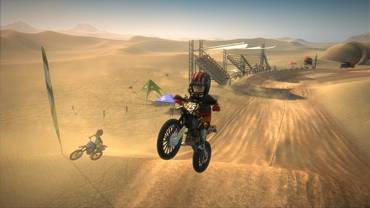 Motocross Madness Hügel in der Wüste