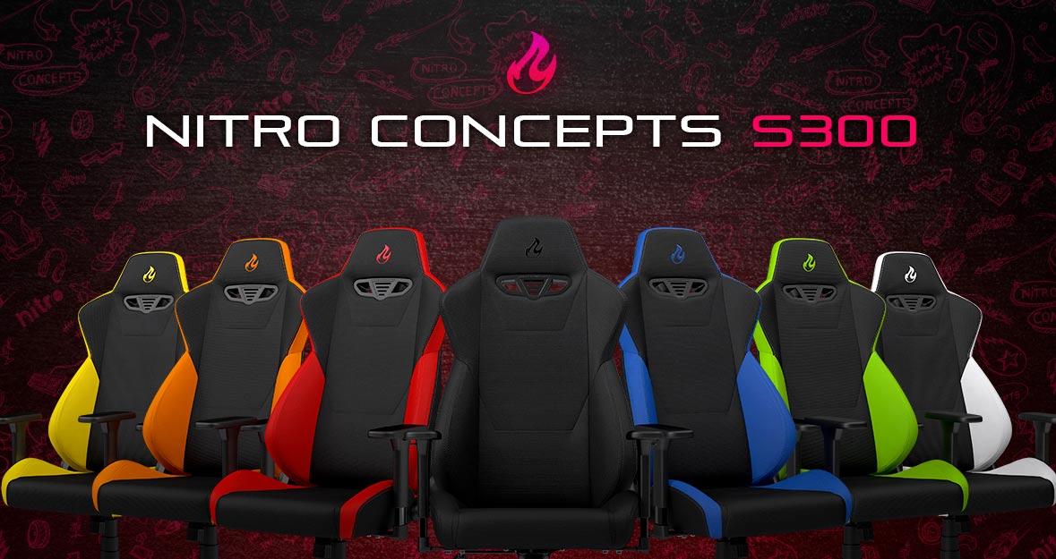 Nitro Concepts S300 Gaming-Stühle 