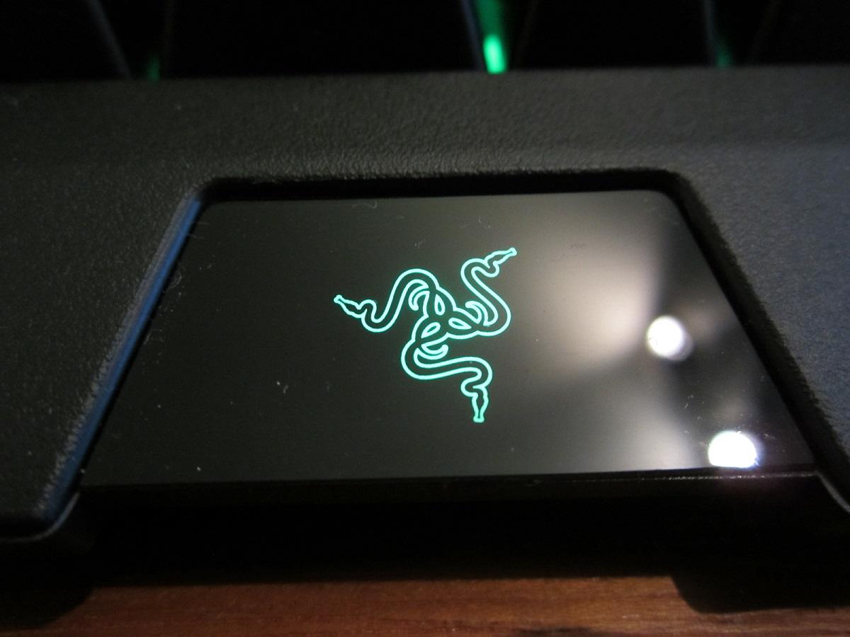 Razer Blackwidow Ultimate Logo  Bild © PCMasters.de