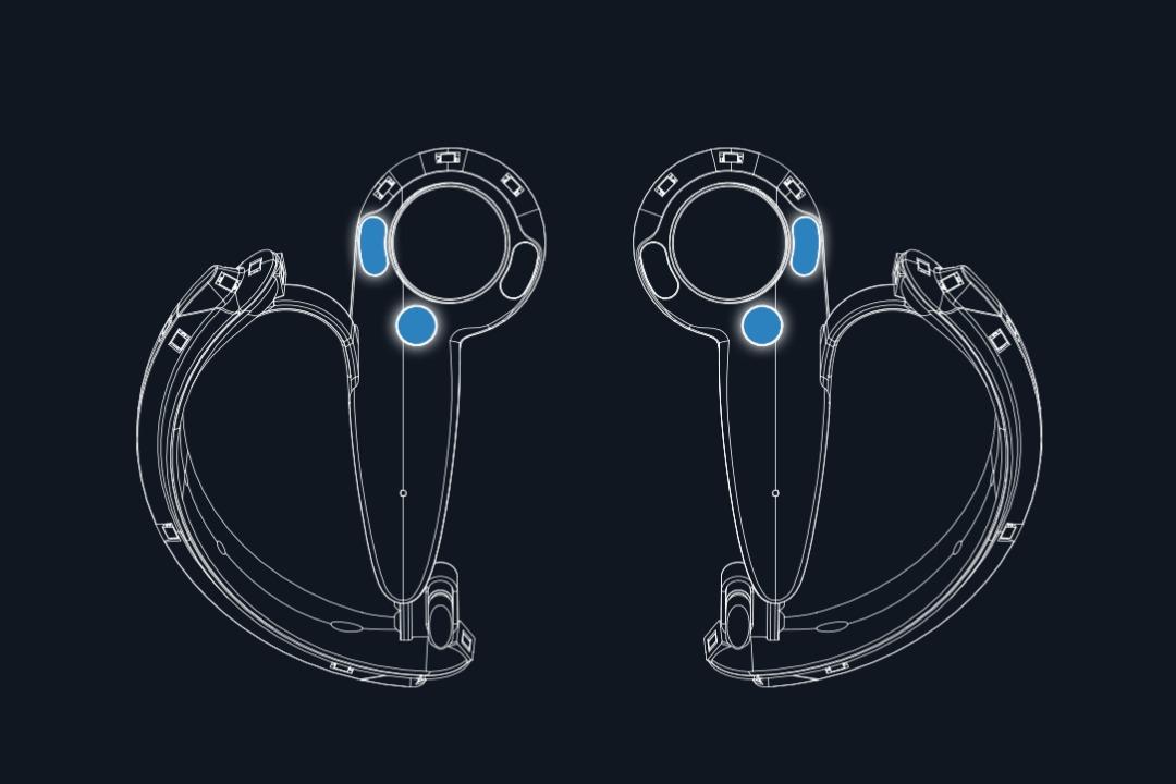 Steam VR Knuckle Controller