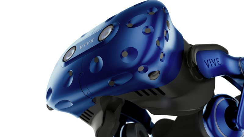 HTC Vive Pro Schrägansicht