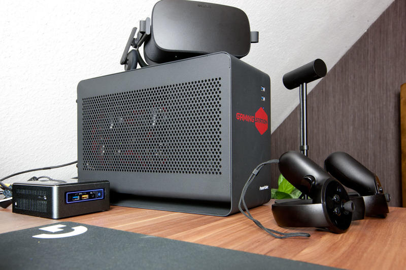 PowerColor Gaming Station eGPU Gehäuse mit Thunderbolt 3 im Test PowerColor Gaming Station eGPU Gehäuse mit Thunderbolt 3 im Test