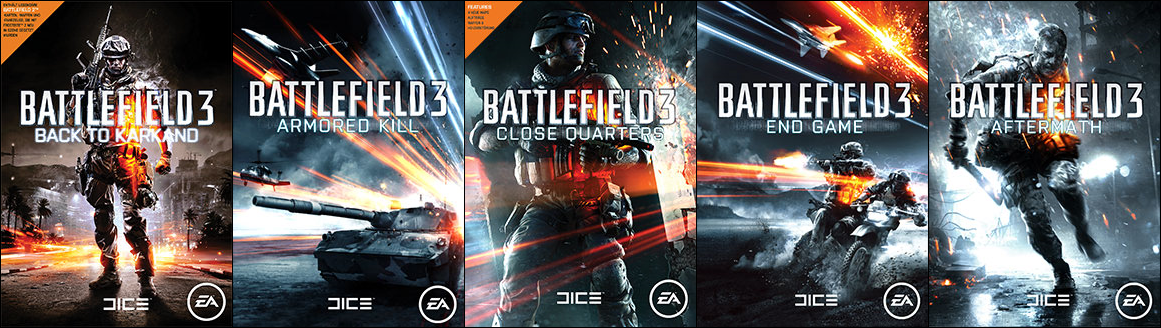 Battlefield 3 DLC Überblick
