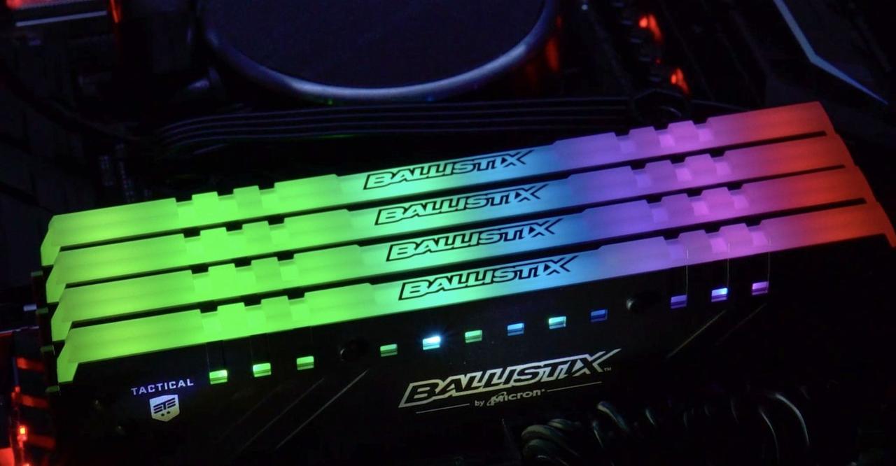 Crucial Ballistix Tactical Tracer RGB DDR4 RAM