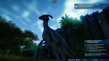 Jurassic World Evolution Tipps: Platzbedarf der Dinosaurer