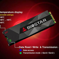 BIOSTAR M500 M.2 NVMe SSD vorgestellt