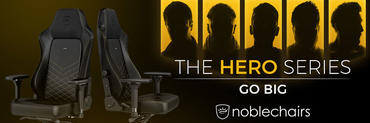Noblechairs Hero Gaming-Stühle Echtleder