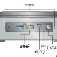 Intel NUC8I Front
