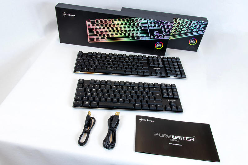Sharkoon PureWriter und PureWriter TKL Overview Sharkoon PureWriter und PureWriter TKL Overview