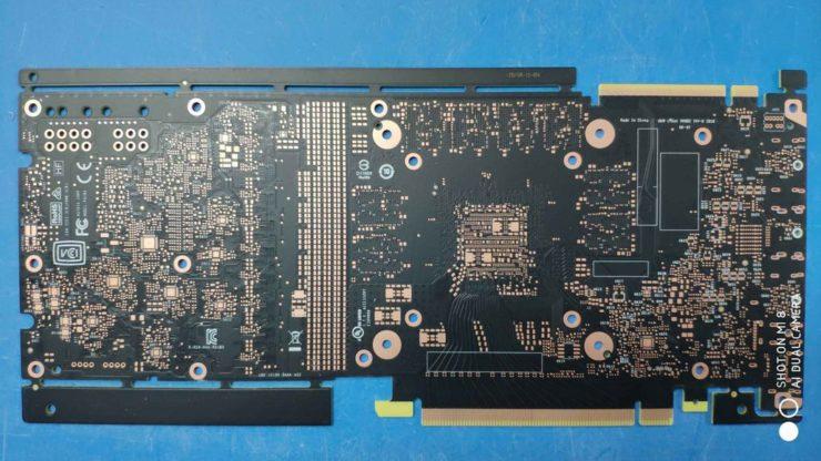 NVIDIA GeForce GTX 1180 PCB NVIDIA GeForce GTX 1180 PCB