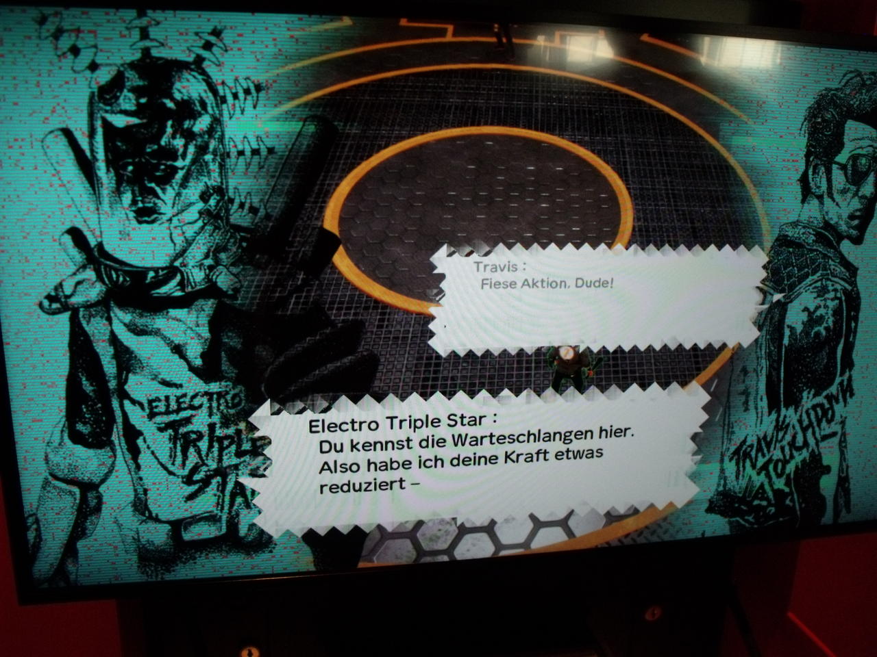 Travis Strikes Again gamescom 2  Bild © Eigene