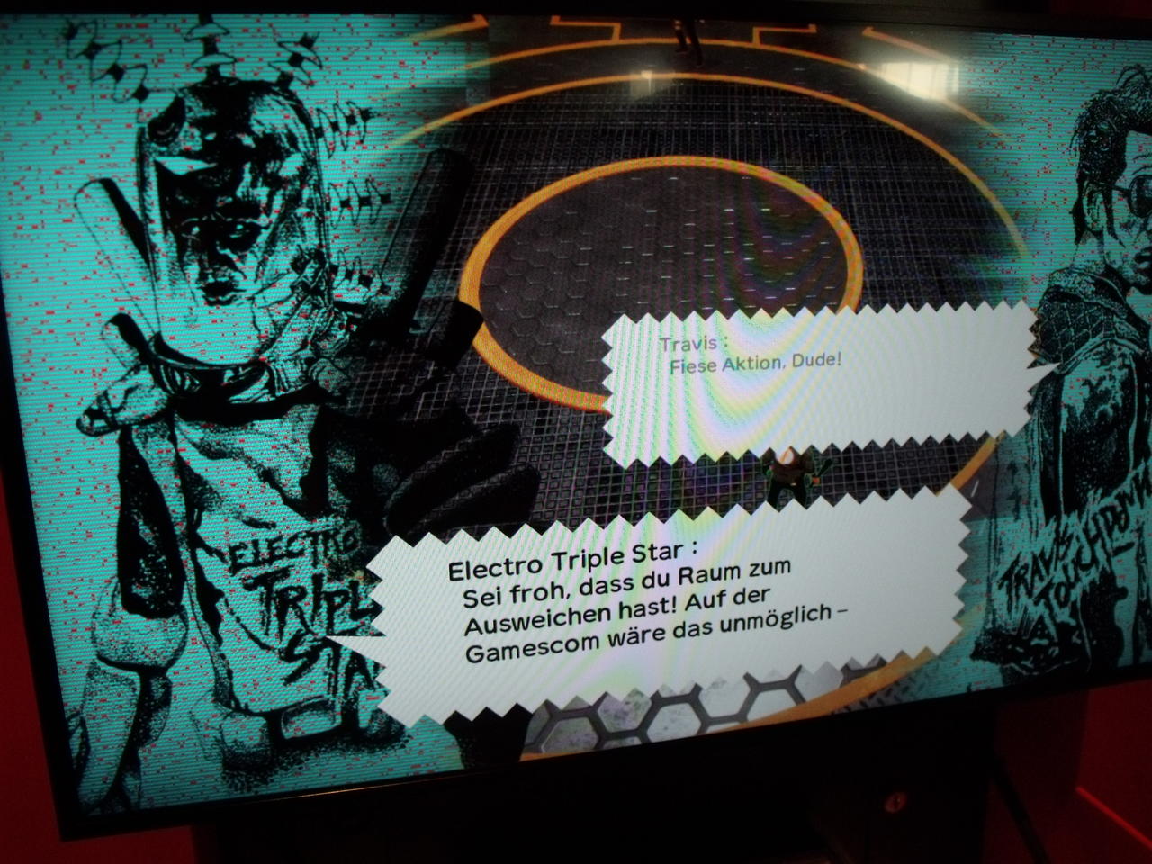 Travis Strikes Again gamescom 3  Bild © Eigene