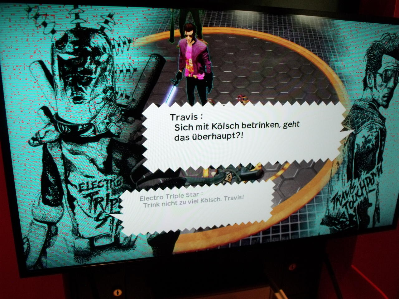 Travis Strikes Again gamescom 4  Bild © Eigene