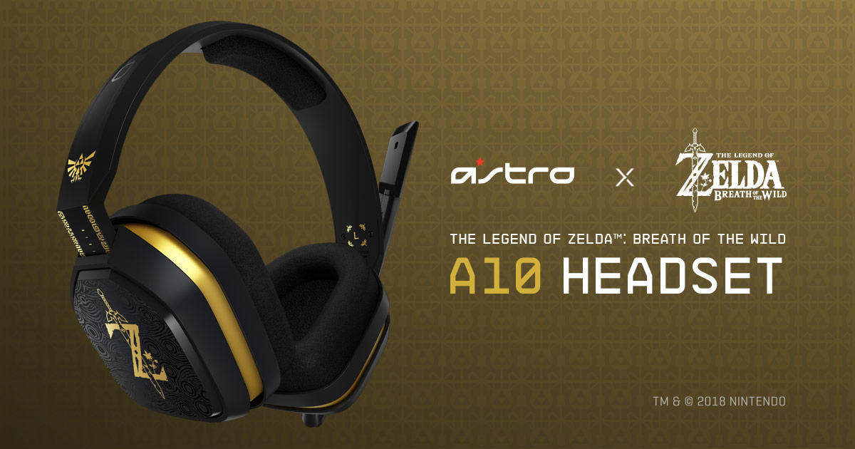 Astro Gaming A10 Zelda Design