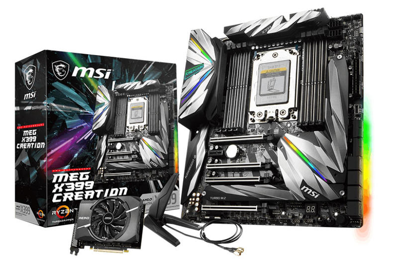 MSI MEG X399 CREATION MSI MEG X399 CREATION