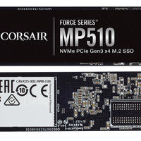 CORSAIR Force MP510 M.2 PCIe NVMe-SSD mit Fokus auf Leistung