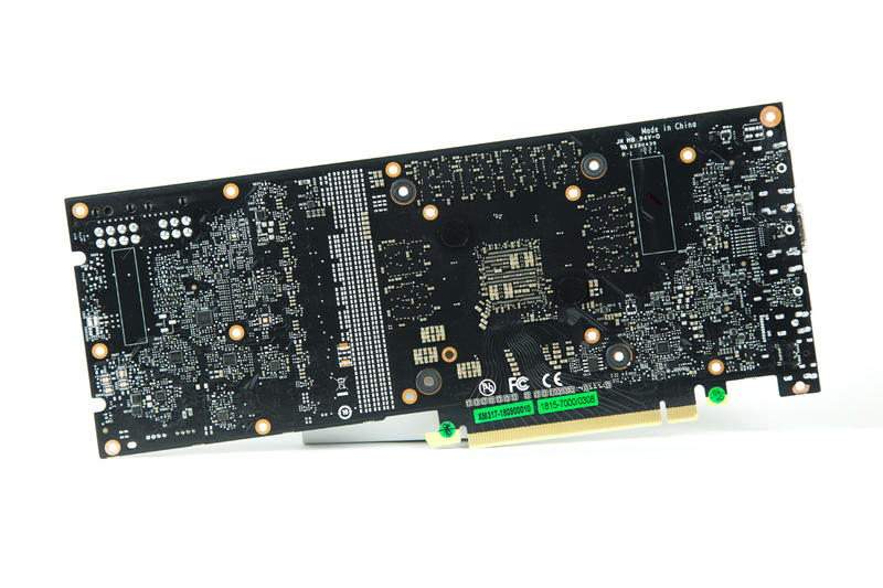 KFA2 GeForce RTX 2080 OC PCB Rückseite KFA2 GeForce RTX 2080 OC PCB Rückseite