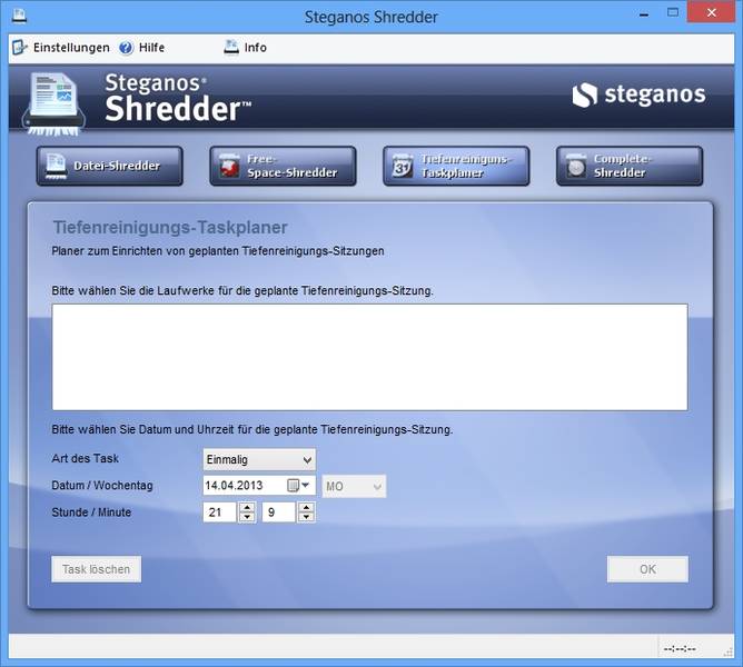 Steganos Safe 14 - Shredder Steganos Safe 14 - Shredder