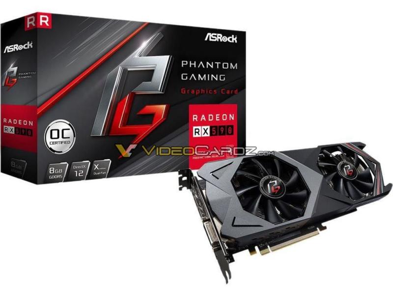 ASRock Radeon RX 590 Phantom Gaming ASRock Radeon RX 590 Phantom Gaming