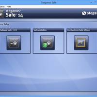 Steganos Safe 14 - Startbildschirm