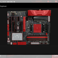 MSI X470 Gaming M7 Board Explorer