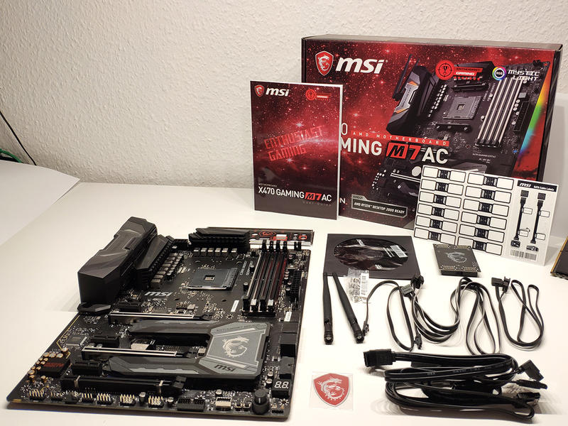 MSI X470 Gaming M7 Lieferumfang MSI X470 Gaming M7 Lieferumfang