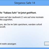 Steganos Safe 14 - Safe geöffnet