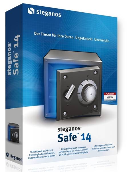 Steganos Safe 14 - Cover Steganos Safe 14 - Cover