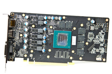 KFA2 GeForce RTX 2060 1-Click-OC Testbericht PCB Frontansicht