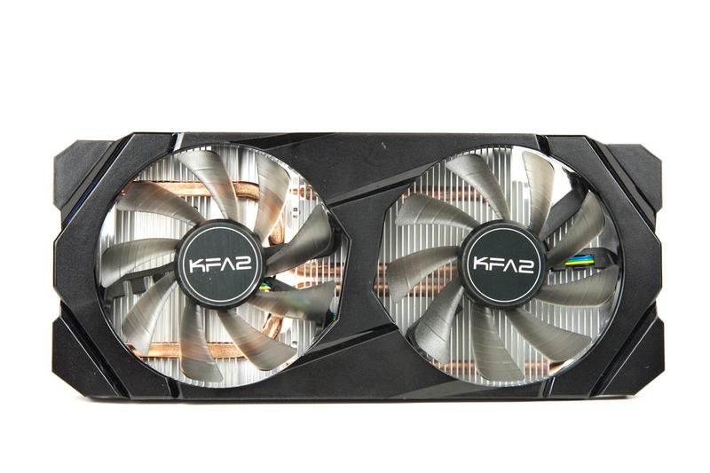 KFA2 GeForce RTX 2060 1-Click-OC Testbericht Dual-Lüfter