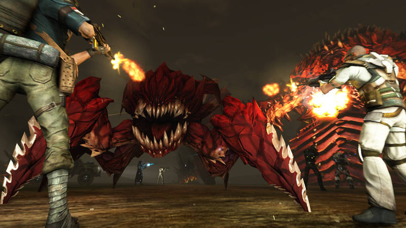 Defiance Kampf gegen Monster bei Nacht Defiance Kampf gegen Monster bei Nacht