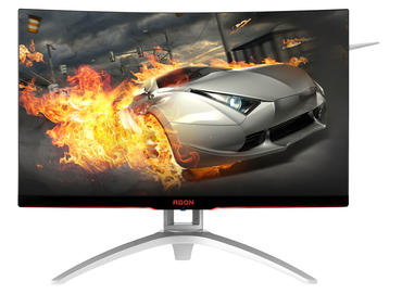 AOC AGON AG272FCX6 Curved Gaming Monitor mit 165 Hz und FreeSync