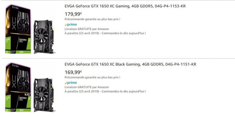 GeForce GTX 1650 GeForce GTX 1650