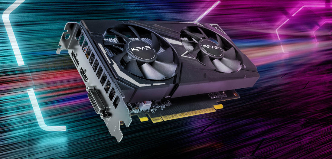 KFA2 GeForce GTX 1650 EX  Bild © KFA2