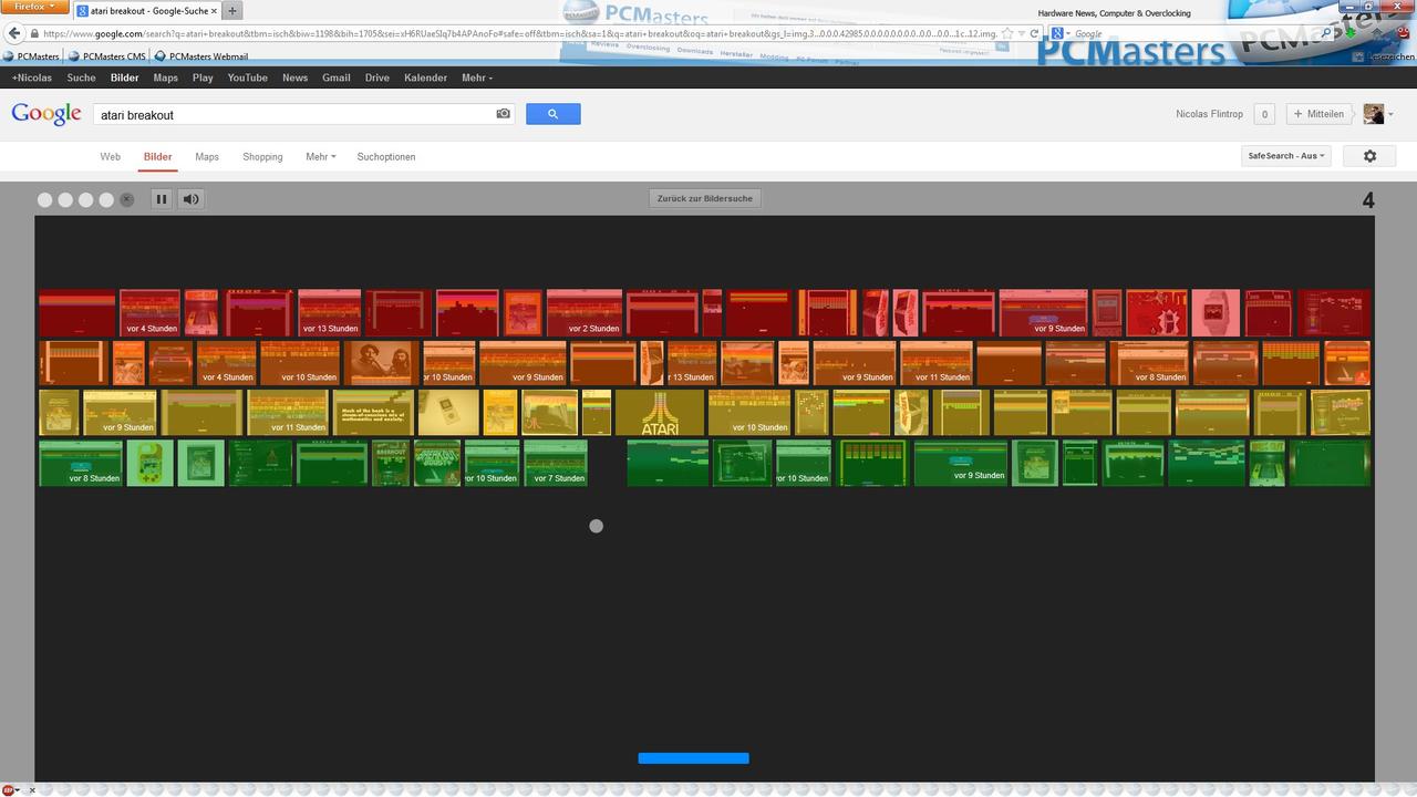 Atari Breakout 1  Bild © Eigene