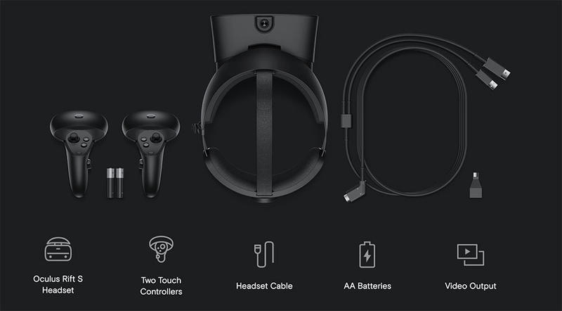 Oculus Rift S Paket Oculus Rift S Paket