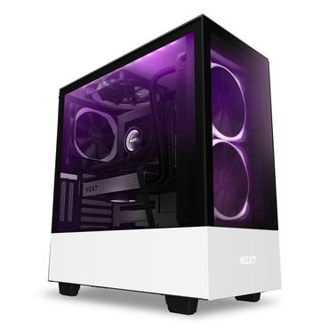 NZXT H510 Elite Gehäuse mit AER RGB2 Lüftern und HUE 2 RGB-Beleuchtung