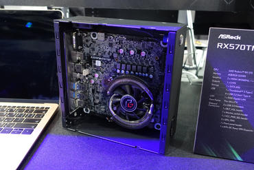ASrock RX570TM-ITX/TBT - Die Radeon RX570 Grafikkarte mit Thunderbolt 3, USB 3.1 und GBIt-LAN