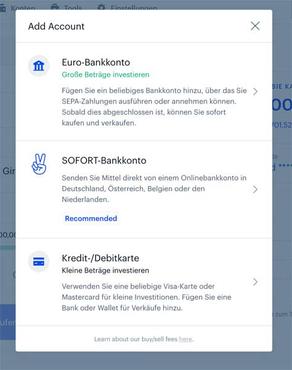 Coinbase Erfahrungen Kreditkarte Zahlung