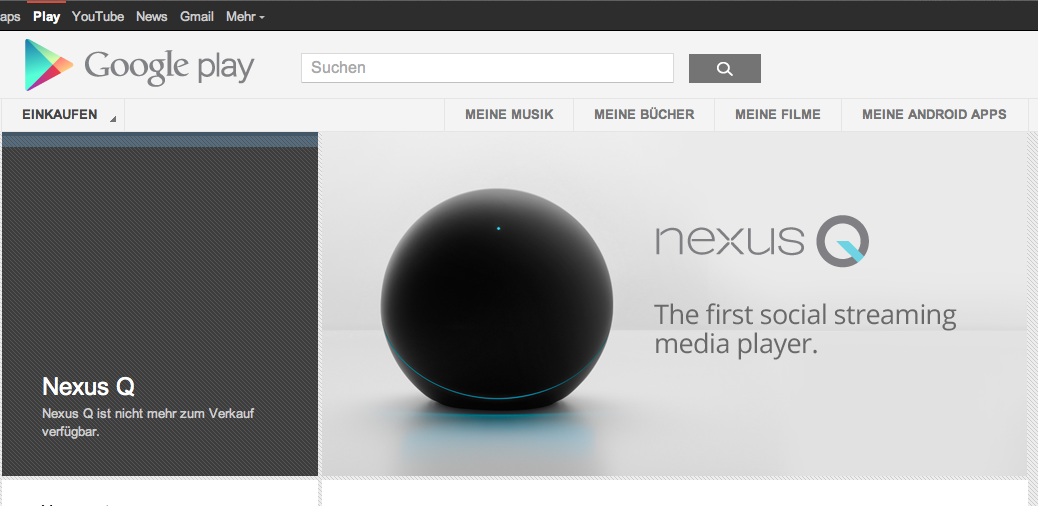 Google Nexus Q Aus