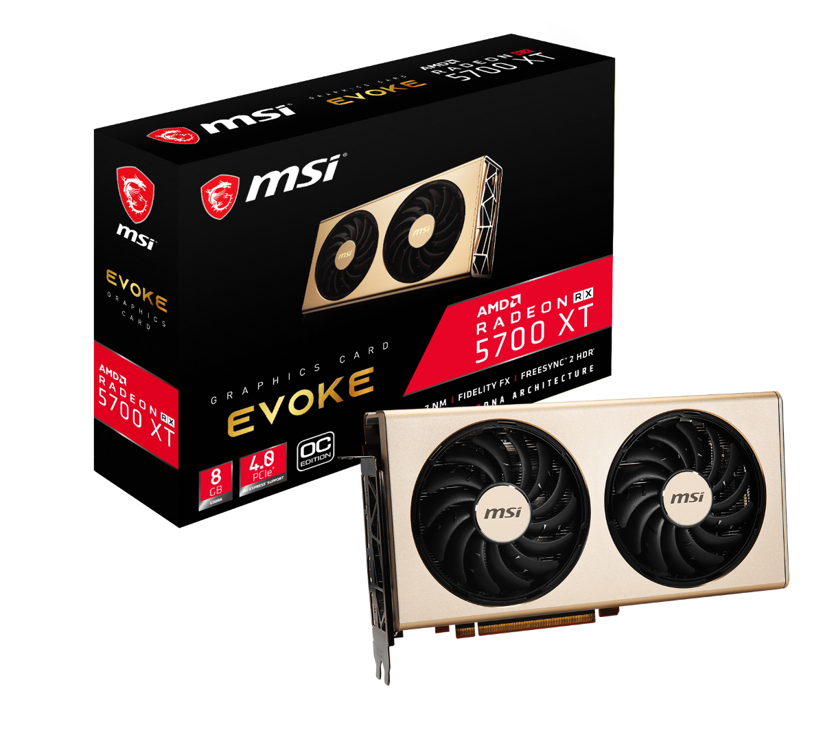 MSI Radeon RX 5700 XT MECH OC  Bild © MSI